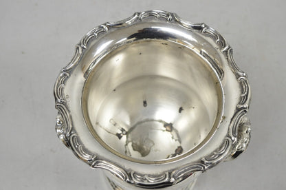 Vintage Leonard Silver Plated Trophy Cup Urn Champagne Chiller Bar Ice Bucket