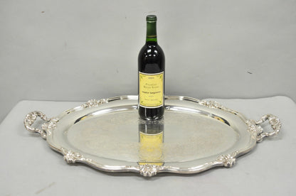 Vintage Reed & Barton 05600 Regent Victorian Silver Plated Serving Platter Tray
