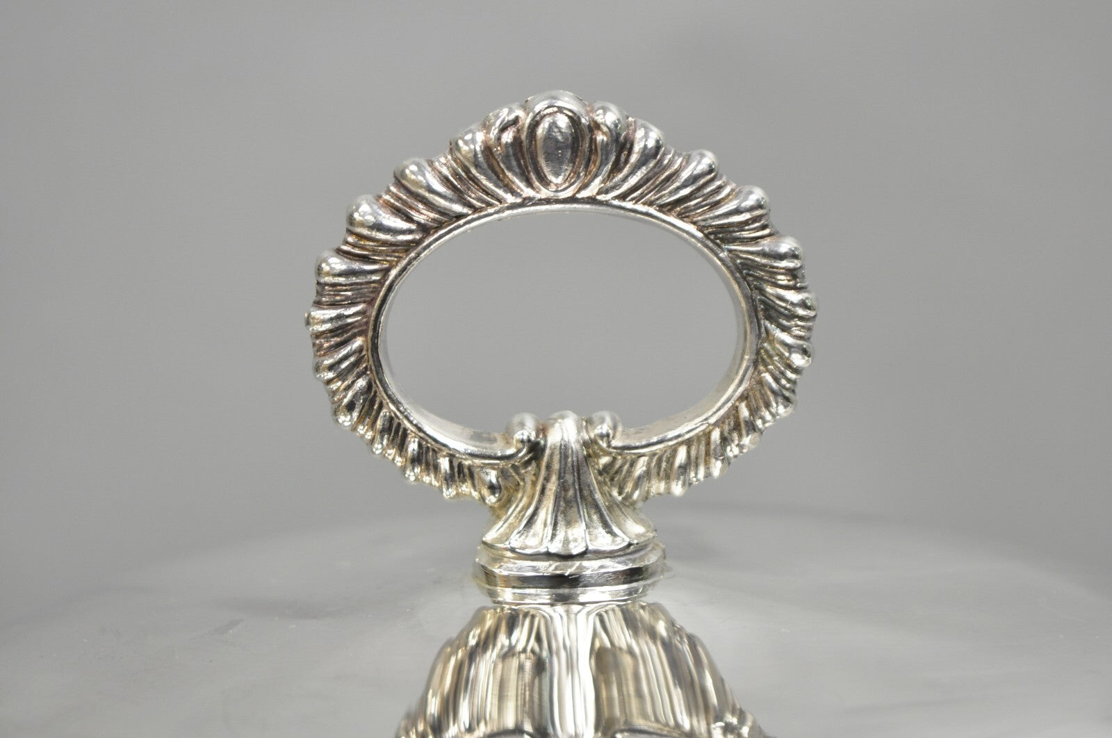 Vintage English Edwardian Silver Plated Covered Serving Dish By W&S Blackinton