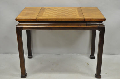 Vintage John Widdicomb Mid Century Modern Campaign Style Chess Game Table