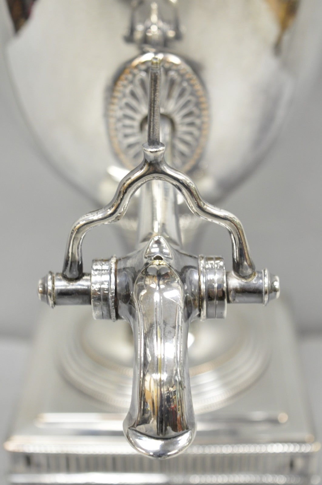 Antique English Regency Silver Plated Trophy Cup Urn Coffee Beverage Samovar