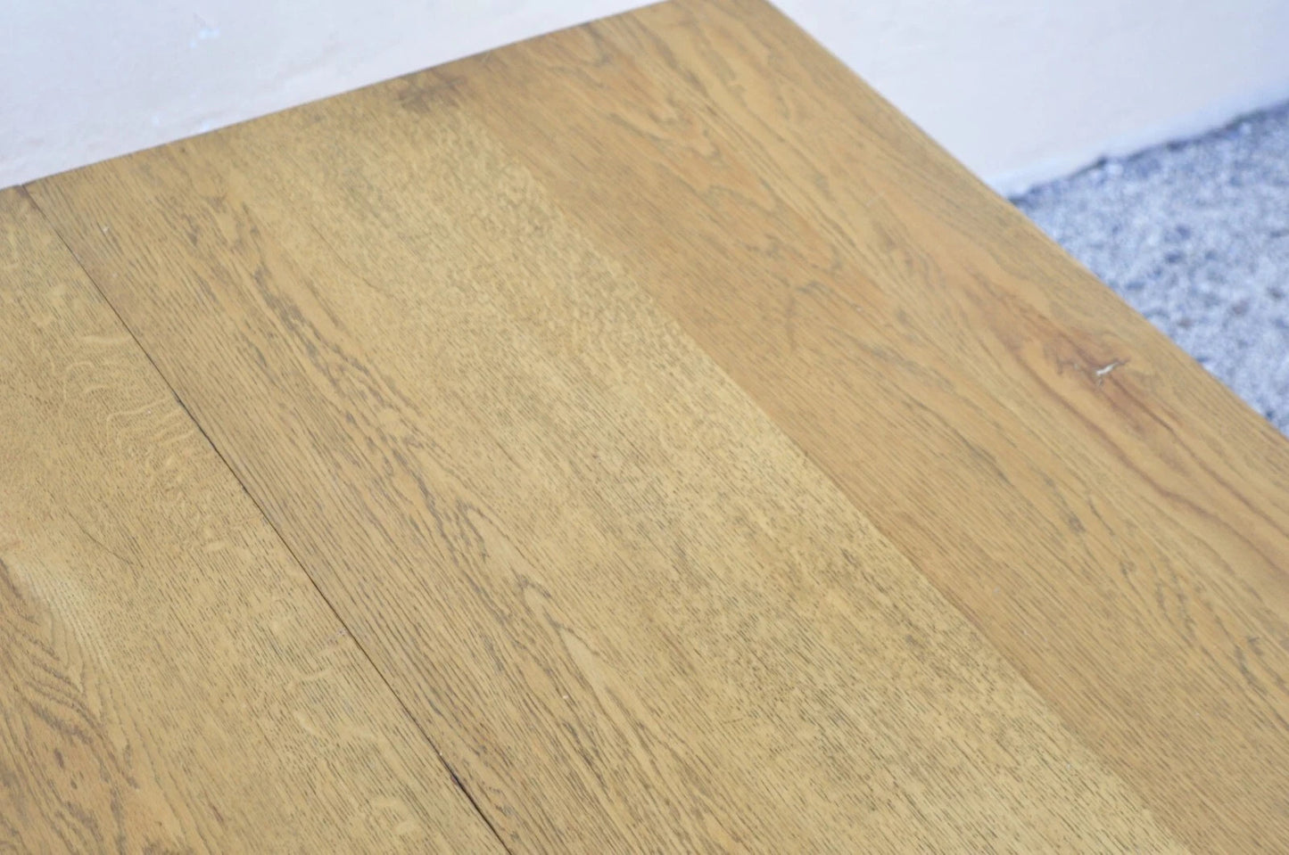 Antique American Victorian Oak Wood Square Extension Dining Table with 3 Leaves