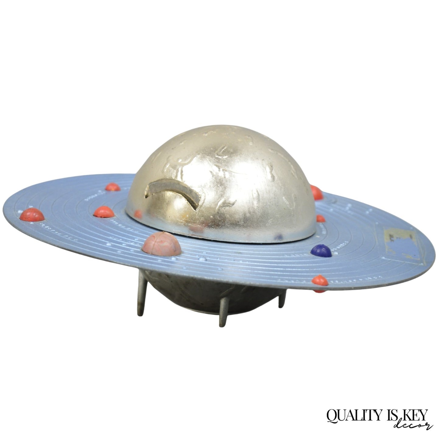 Vintage Mid Century Modern Planet Coin Bank “Plan-IT Bank” Solar System Planet