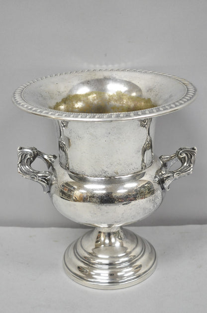 Vintage Sheridan Victorian Engraved Silver Plated Champagne Chiller Ice Bucket