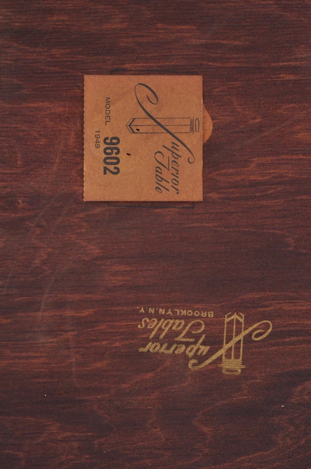 Vintage Mid Century Modern Mahogany & Glass Coffee Table & Pair End Table Set