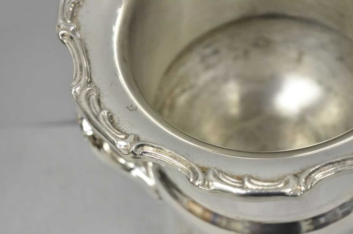 Vintage Leonard Silver Plated Trophy Cup Urn Champagne Chiller Bar Ice Bucket