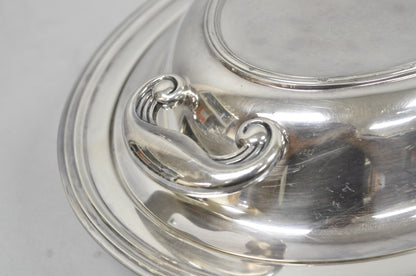 Vintage Wallace N6706 Silver Plated Large Oval 15" Covered Serving Dish
