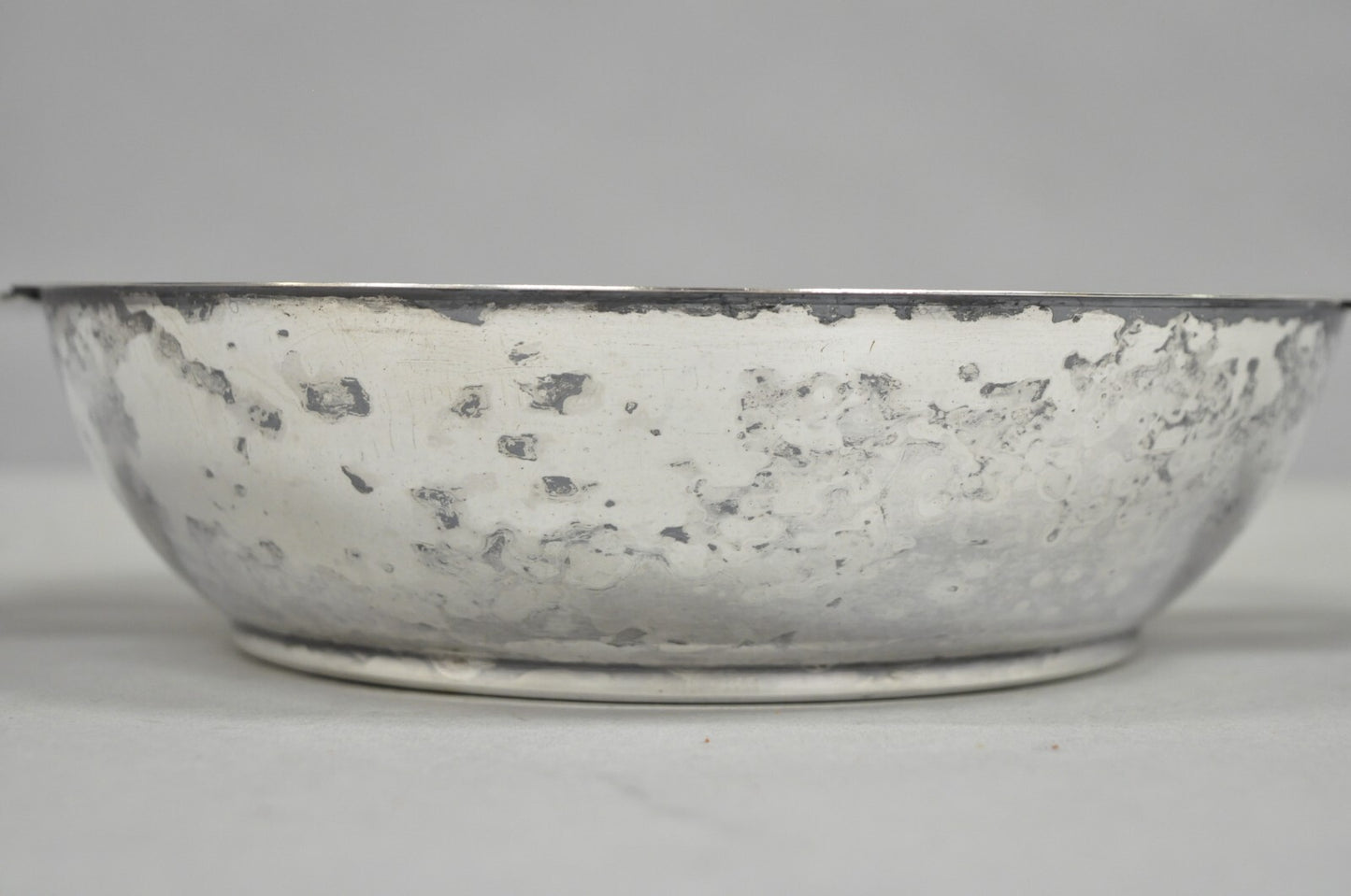 Vintage Spanish Renaissance Silver Plated Coat of Arms Communion Cup Bowl