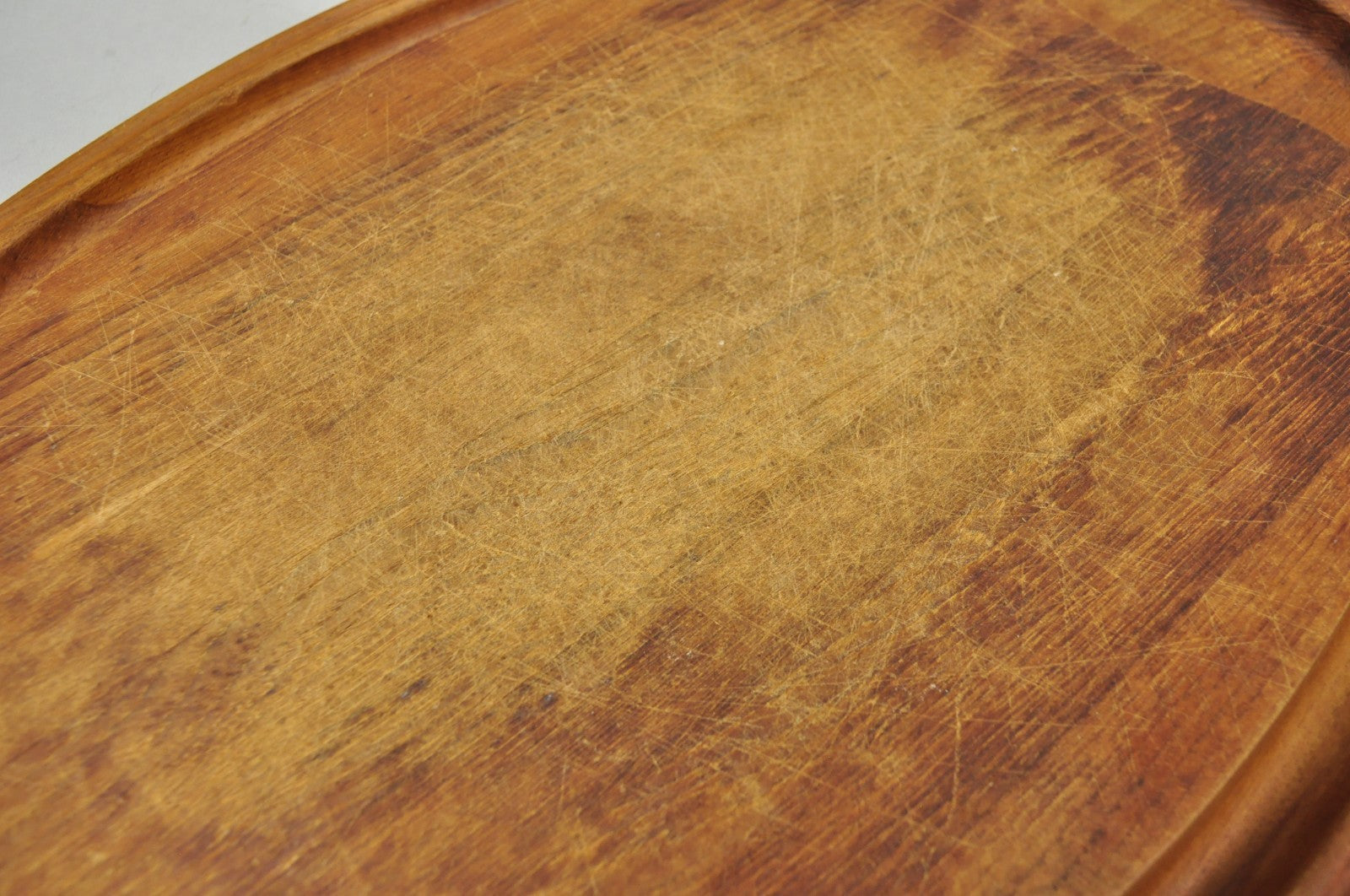 Vintage Mid Century Modern Henning Koppel Georg Jensen Teak Cutting Board Tray