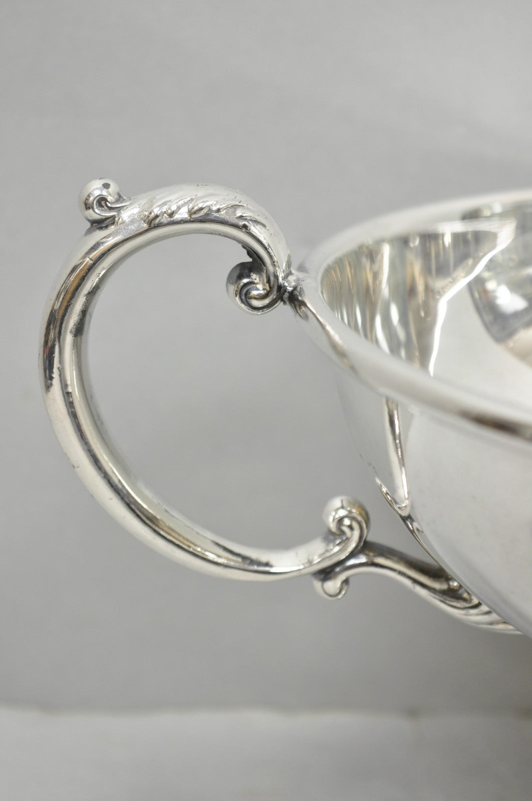 Vintage RS Co Sheffield Silver Plated Trophy Cup Pedestal Compote Fruit Bowl