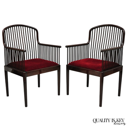 Vintage Mid Century Modern Andover Arm Chair by Davis Allen for Stendig - a Pair