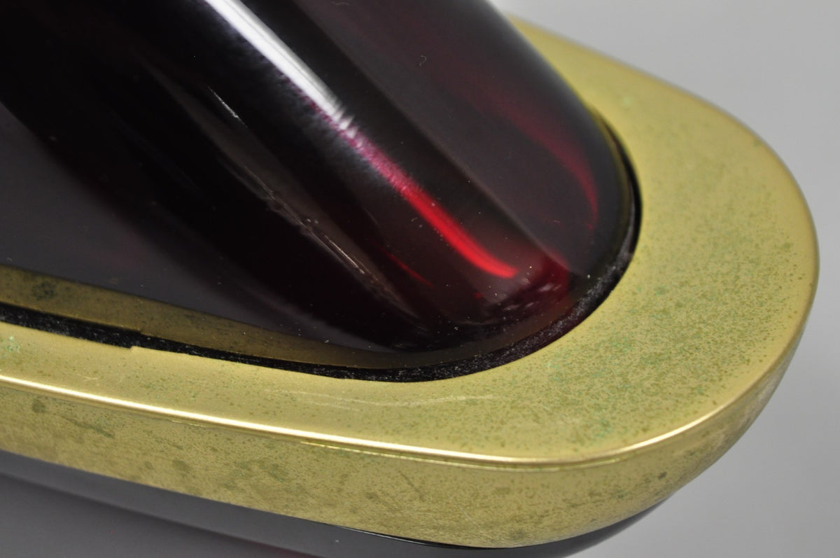 Vintage 12" Samsara Guerlain Paris Lrg Factice Red Perfume Display Dummy Bottle