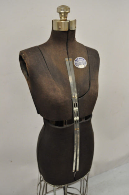 Vintage Acme Adjustable Collapsible Dress Form Mannequin Size A