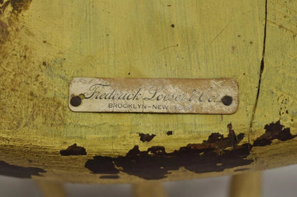 Frederick Loeser & Co Yellow Primitive Hitchcock Style Side Chairs - Pair (B)