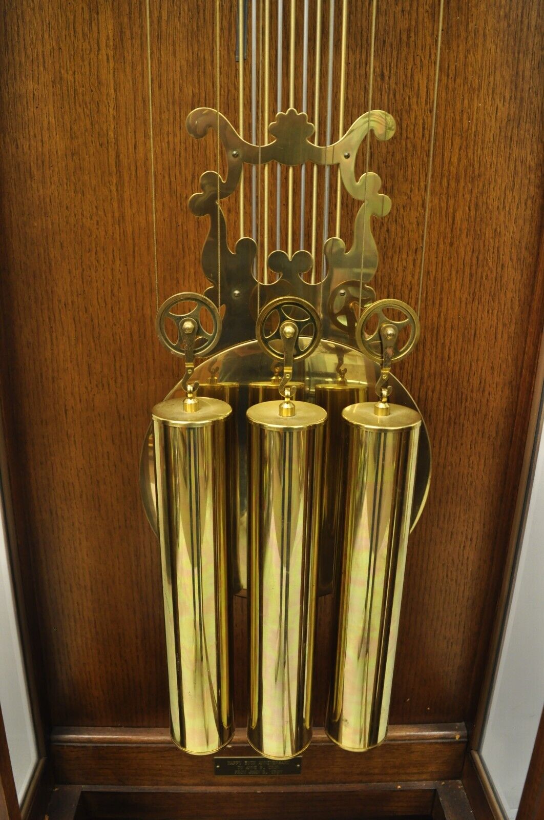 The Walden Ridge Ridgeway Grandfather Clock Oak Tall Case