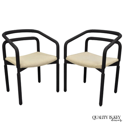 Postmodern "Rubber Chairs" by Brian Kane for Metropolitan Furniture - a Pair