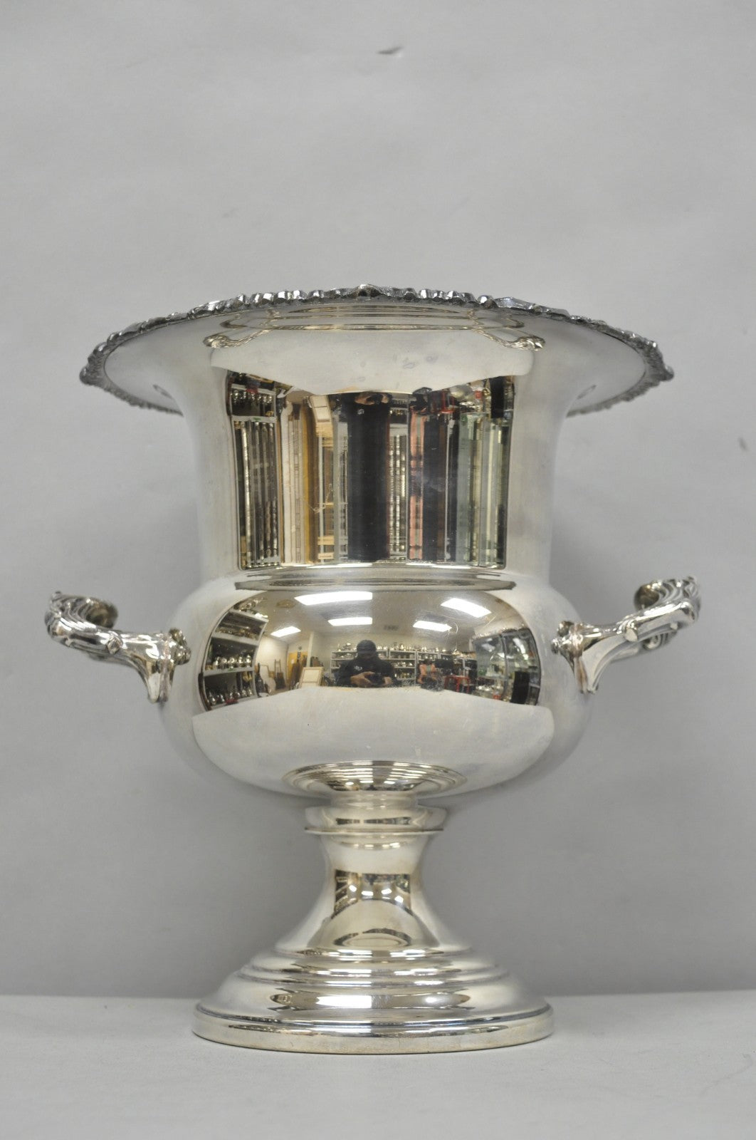 Vintage Sheridan Silver Plated Trophy Cup Urn Champagne Chiller Ice Bucket