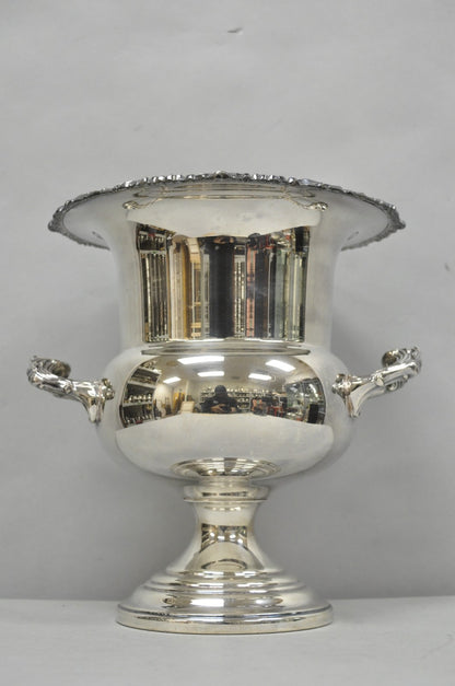 Vintage Sheridan Silver Plated Trophy Cup Urn Champagne Chiller Ice Bucket
