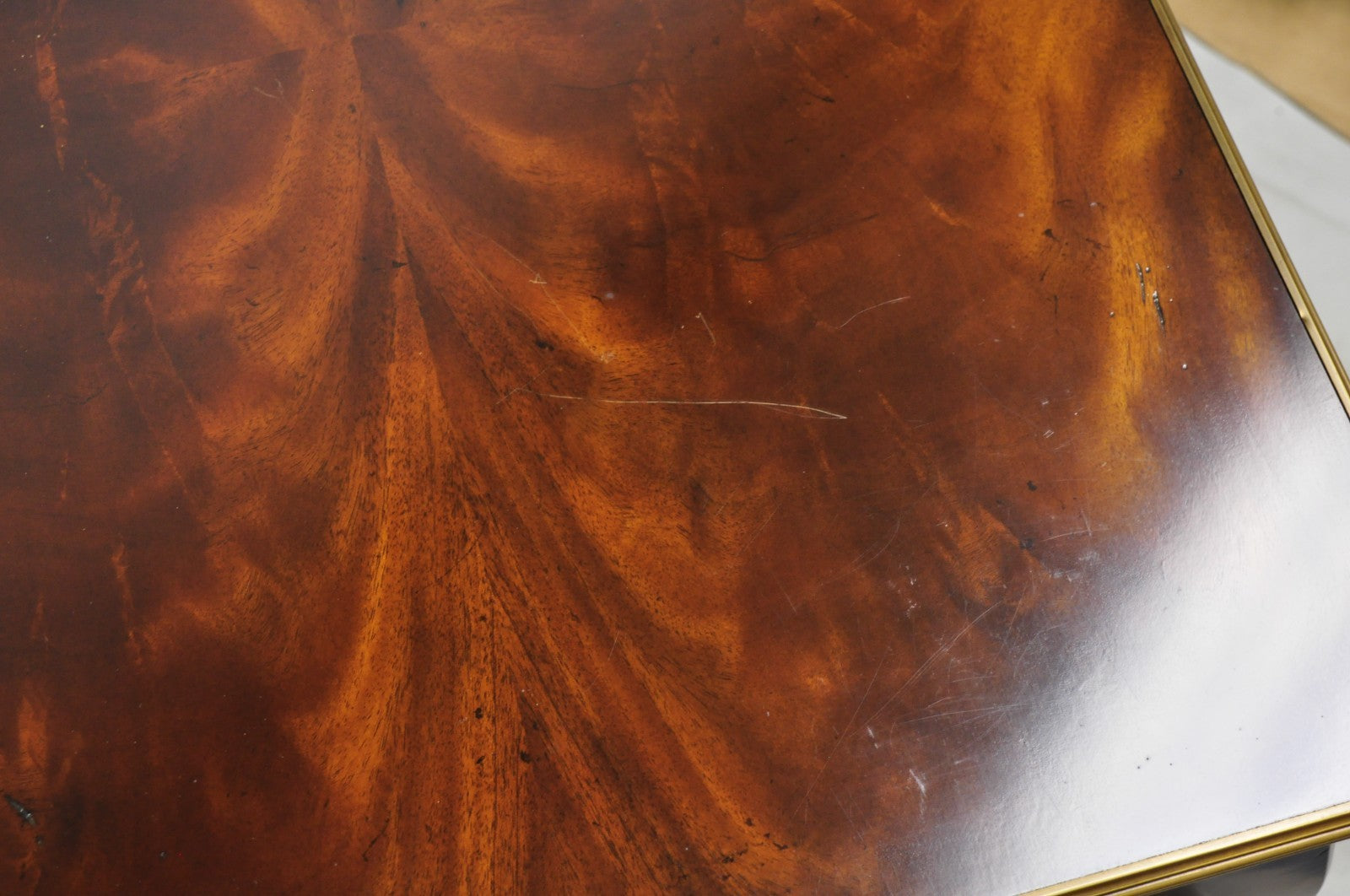 Ralph Lauren Noble Estate French Louis XV Mahogany One Drawer End Table - a Pair