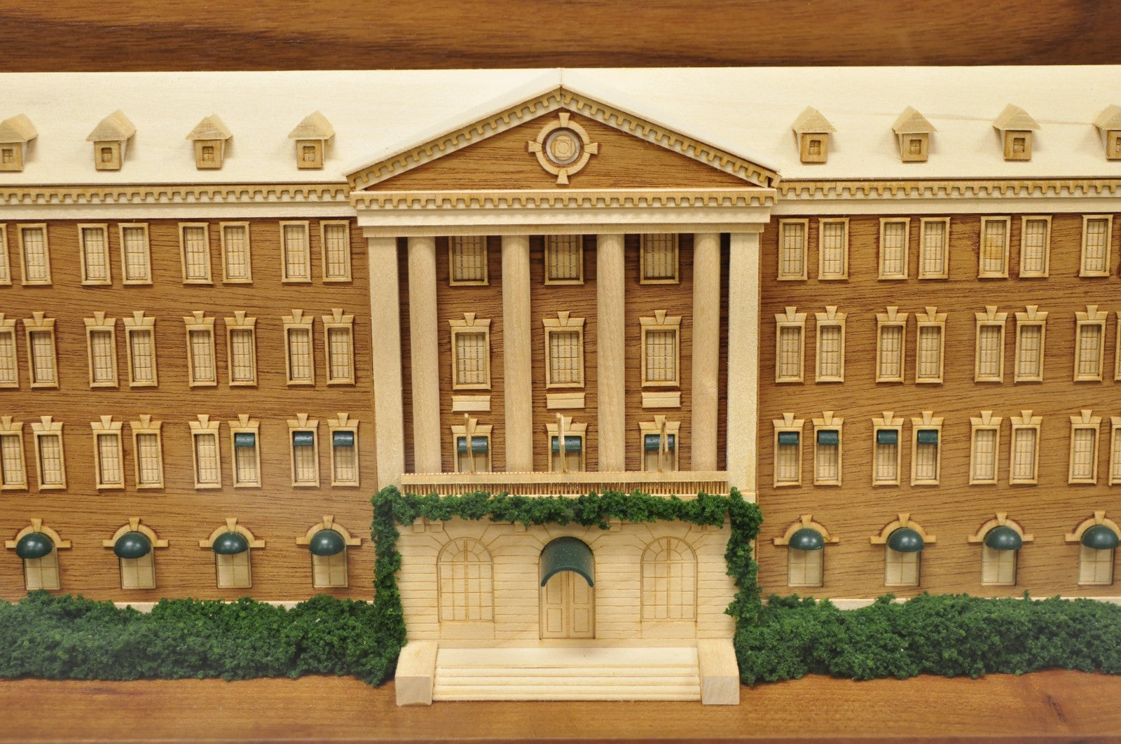 The Culinary Institute of America Mixed Wood Award Model for Dr John Connolly