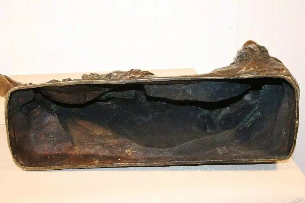 19th C. Georges Bareau French Bronze Marble Sleeping Ariadne Statue Sculpture