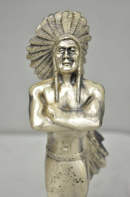 Vintage 1960s POPAI OMA Store Display Award Trophy Native American Chief Figure