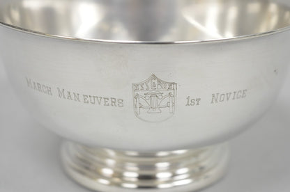 Vintage SSSC&BDS Car Club Silver Plated Award Footed Nut Bowl Dish - a Pair