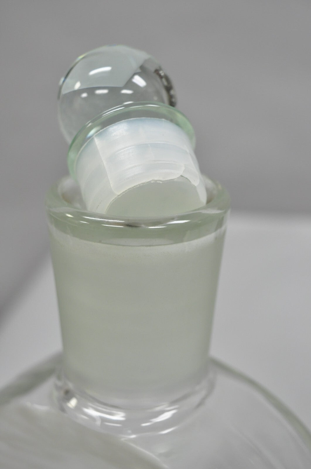 Vintage Large 14" Glass Dummy Bottle “Fleur d’ Eau” by Rochas Perfume Display