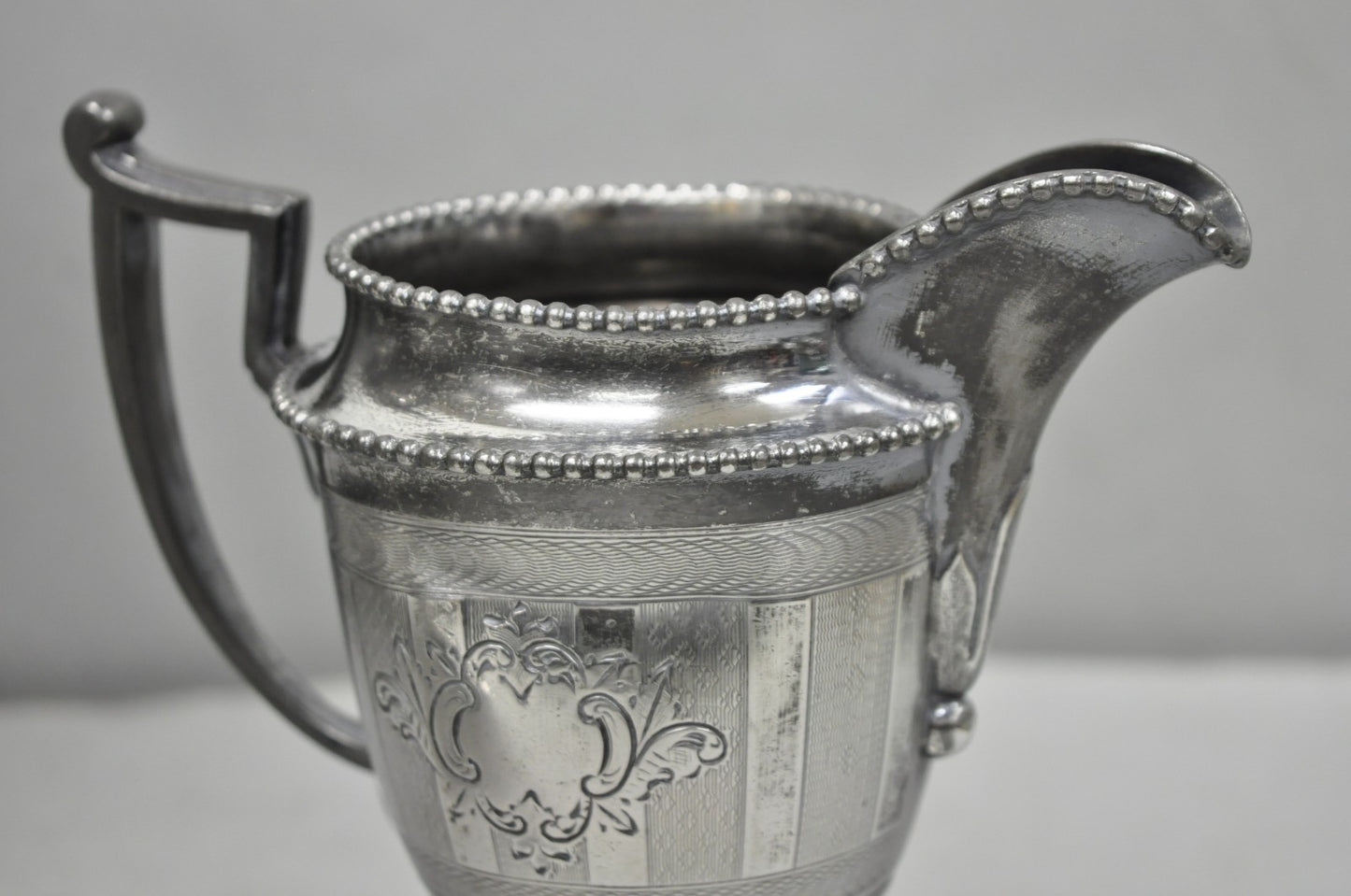 Antique Reed & Barton 1929 English Regency Silver Plated Samovar Tea Set 4 Pcs