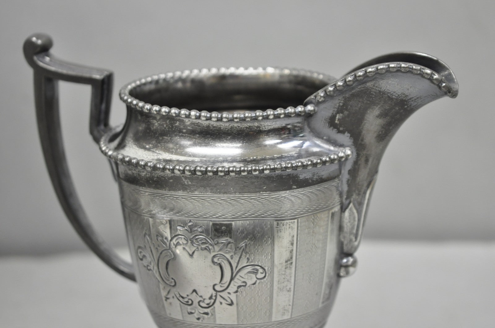 Antique Reed & Barton 1929 English Regency Silver Plated Samovar Tea Set 4 Pcs