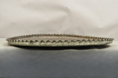 Vintage Copper Syrian Middle Eastern Large 44" Round Engraved Serving Tray
