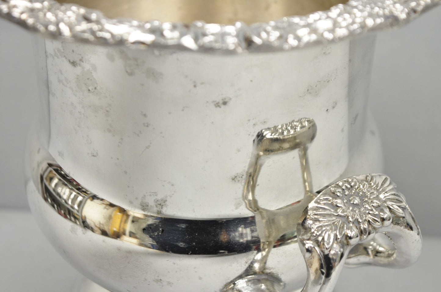 Vintage Victorian Silver Plated Trophy Cup Urn Champagne Chiller Bar Ice Bucket