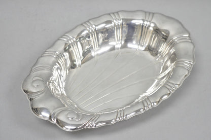 Vintage Rogers Bros "Neptune" 9312 Silver Plated Clam Shell Candy Dish Bowl