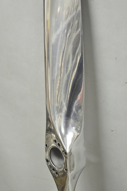 Decorative Fixed Pitch Polished Aluminum 74" Propeller Blade "Not Airworthy" (B)