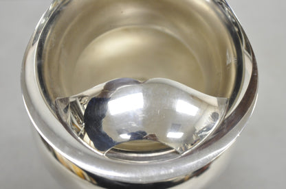 Vintage Oneida Victorian Silver Plated Ice Lip Footed Lemonade Water Pitcher
