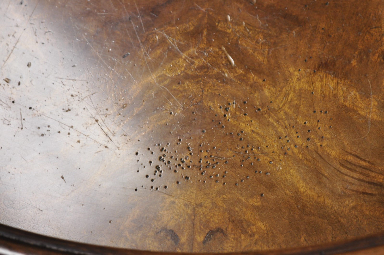 Georgian Chippendale Fretwork Gallery Round Mahogany Occasional Side Table