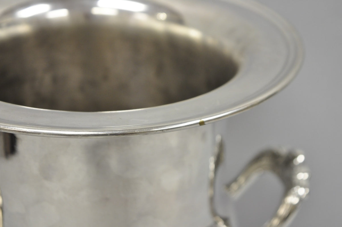 Vintage Victorian Silver Plated Trophy Cup Urn Champagne Wine Chiller Ice Bucket