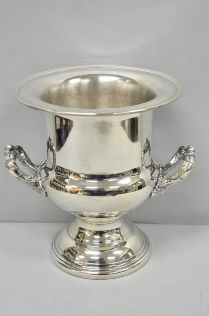 Vintage Victorian Silver Plated Trophy Cup Urn Champagne Chiller Bar Ice Bucket