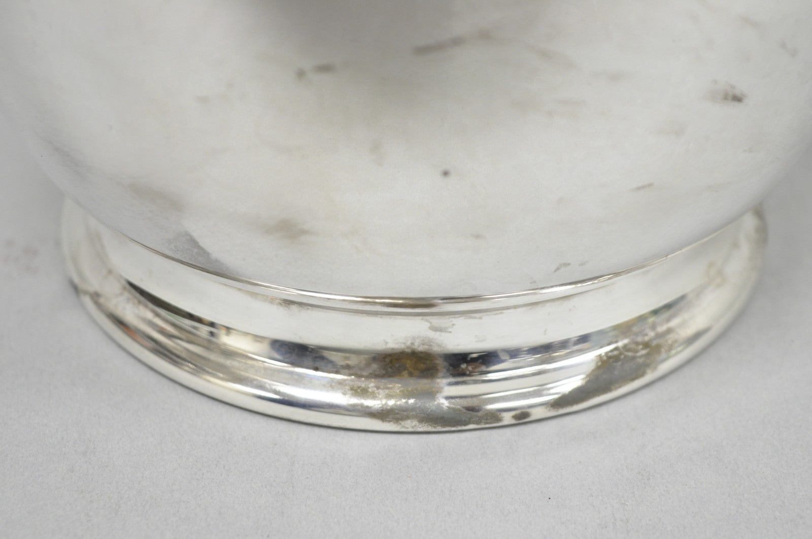 Vintage Victorian Silver Plated Reticulating Hinge Ice Bucket w/ "B" Monogram