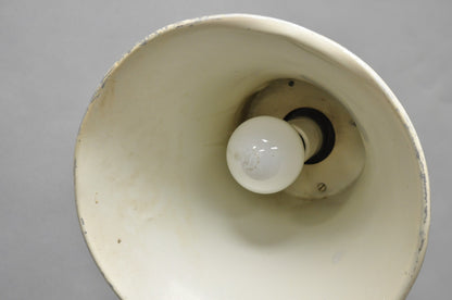 Vintage Industrial Modern Metal Adjustable Bell Shade Work Task Floor Lamp