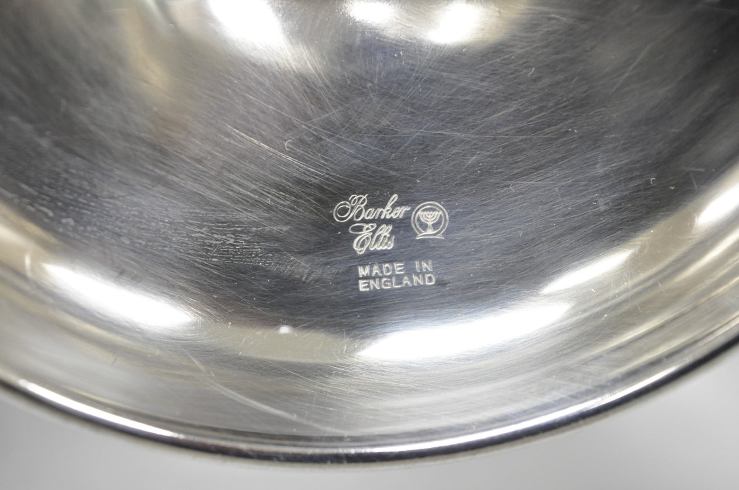 Vintage Barker Ellis England Silver Plated Pedestal Compote Tazza Candy Dish