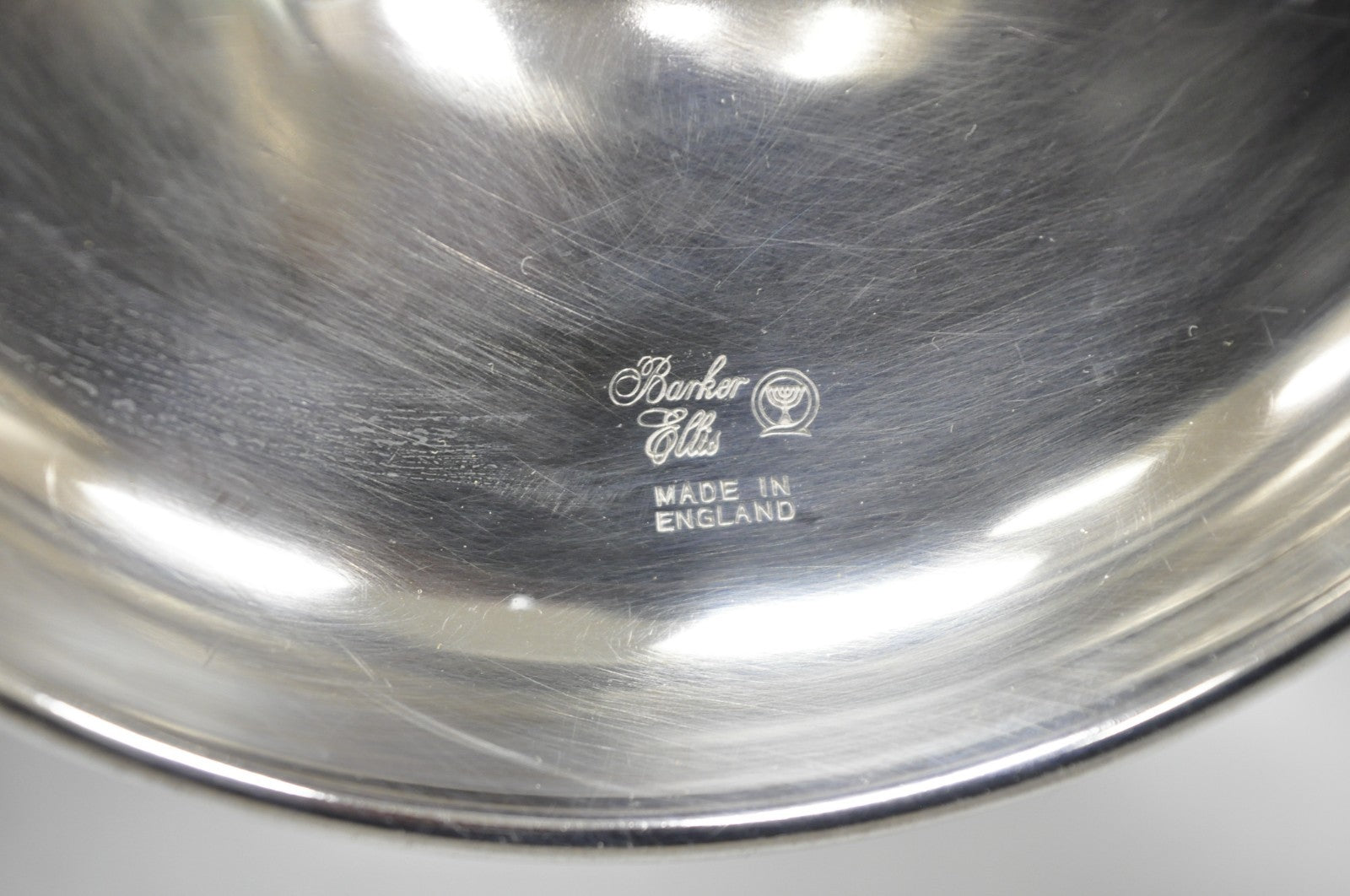 Vintage Barker Ellis England Silver Plated Pedestal Compote Tazza Candy Dish