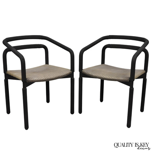 Postmodern "Rubber Chairs" by Brian Kane for Metropolitan Furniture (B) - a Pair