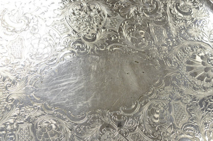 Vintage 1847 Rogers Bros "Remembrance" 9898 Silver Plated Serving Platter Tray