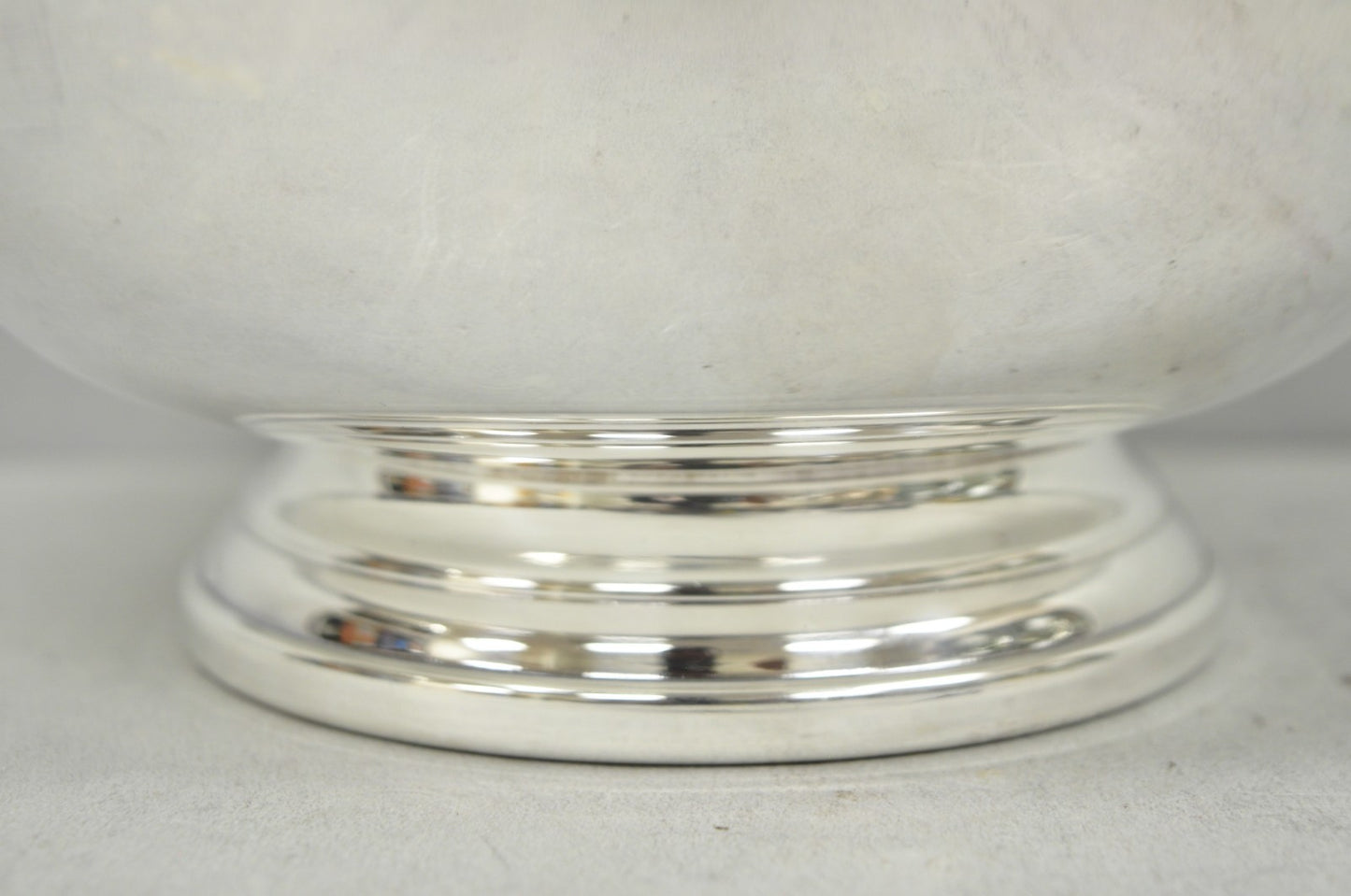 Vintage Mid Century Modern Gorham YC780 8" Silver Plated Serving Bowl (C)