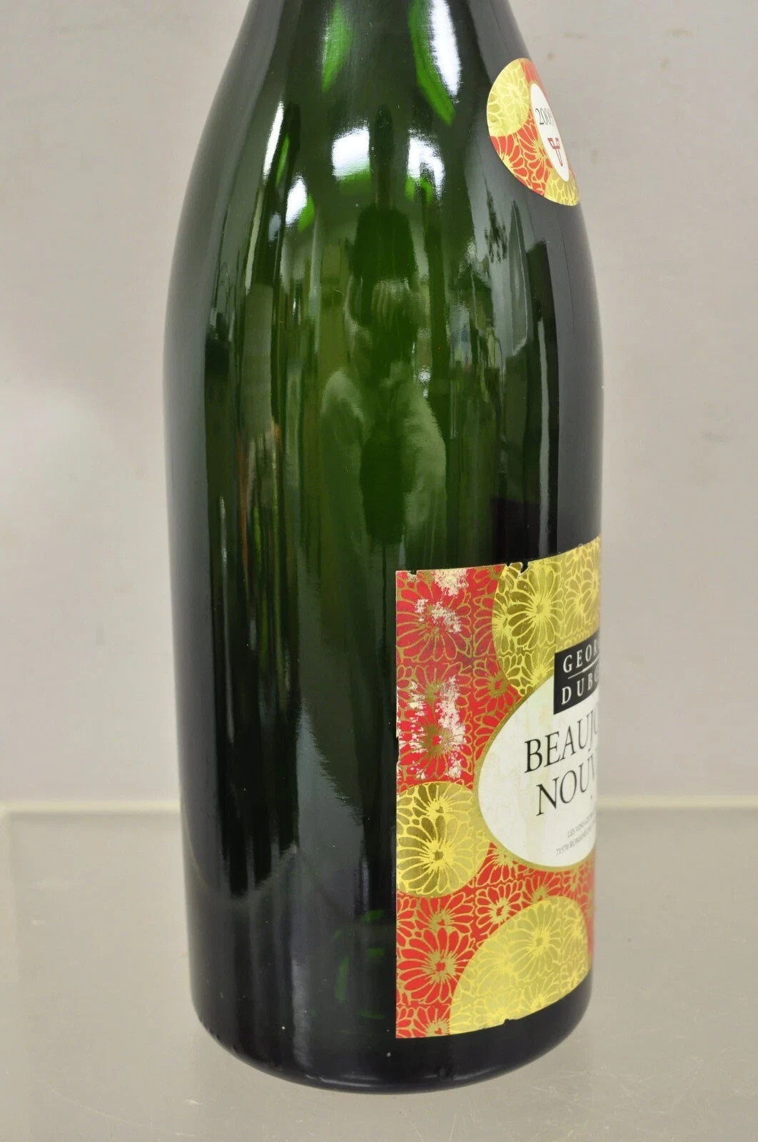 2009 George Duboeuf Beaujolais Nouveau Vtg Display Dummy Wine Champagne Bottle