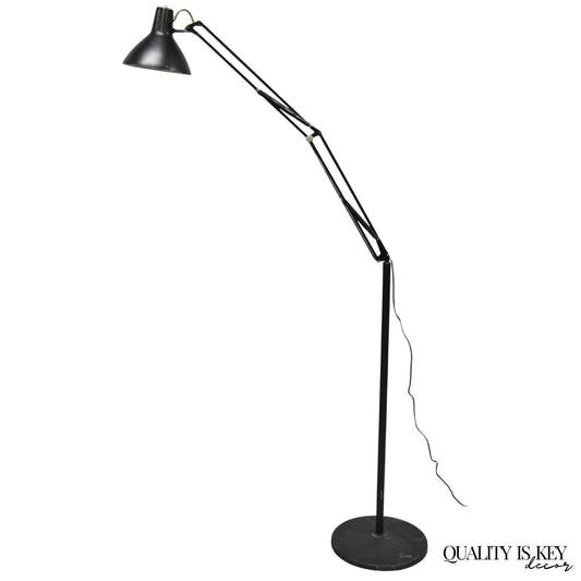 Vintage Luxo Pixar Style Mid Century Modern Articulating Drafting Floor Lamp