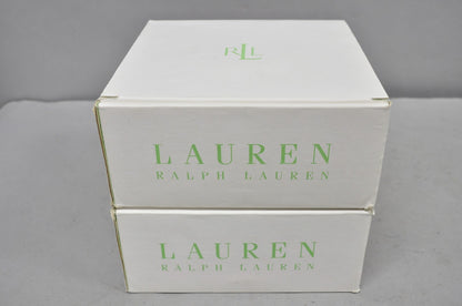 Lauren Ralph Lauren "Mackenzie Quilt" 3 Pc Bone China Children's "ABC" Dish Set
