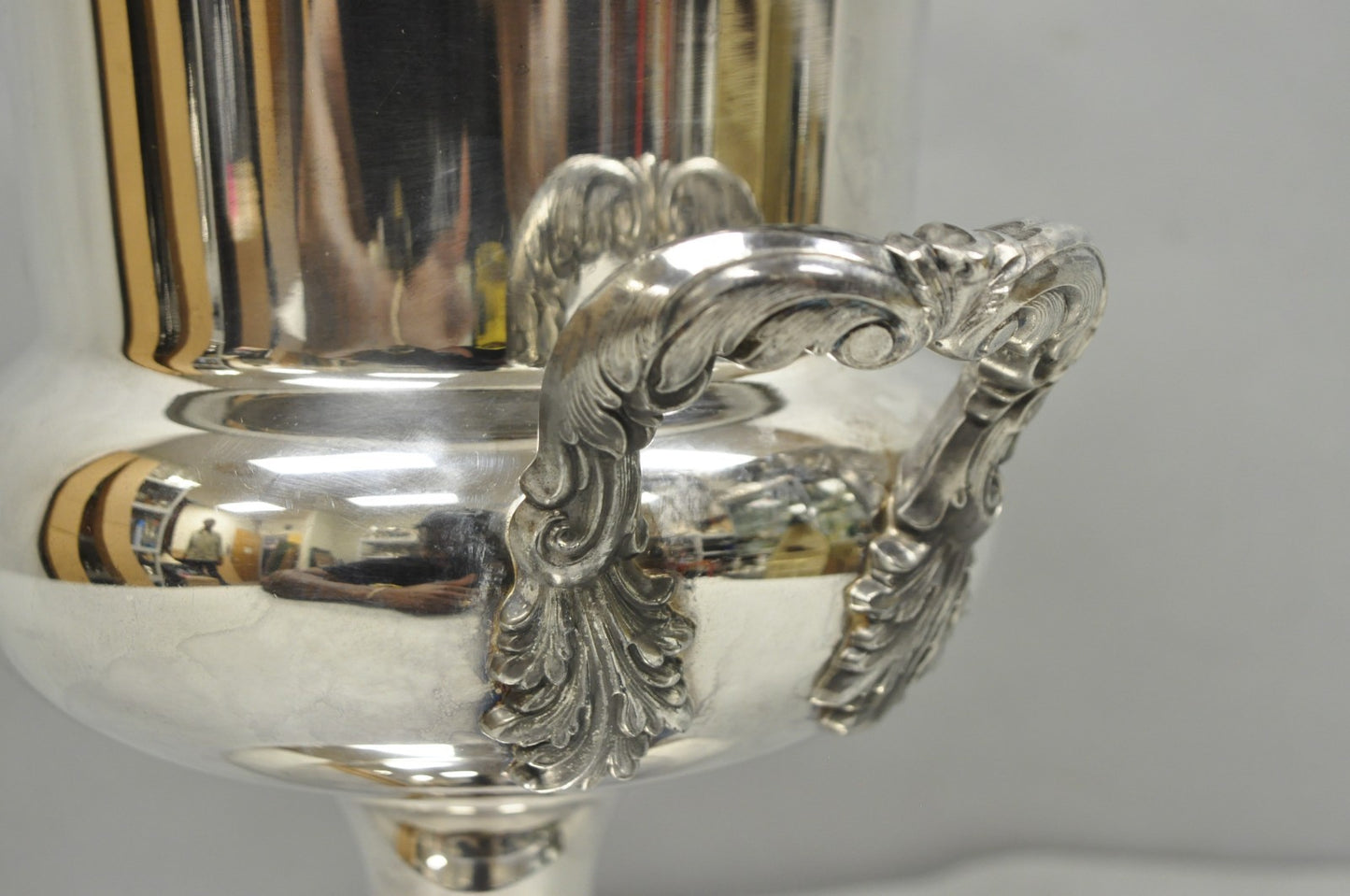 Vintage Poole Regency Silver Plated Trophy Cup Urn Champagne Chiller Ice Bucket