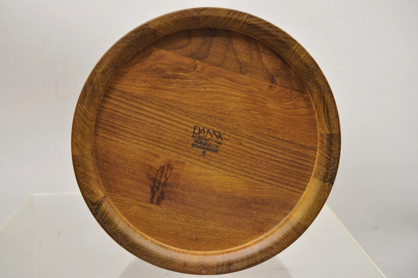 Vintage Dansk Quistgaard Mid Century Danish Modern Teak Wood Lidded Ice Bucket